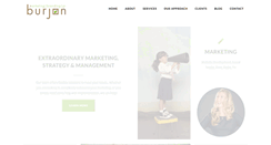 Desktop Screenshot of burjonmarketing.com